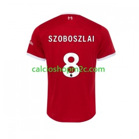 Liverpool Dominik Szoboszlai 8 Maglia Prima 2023/2024 Manica Corta